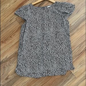 Loft lightweight flutter sleeve shirt